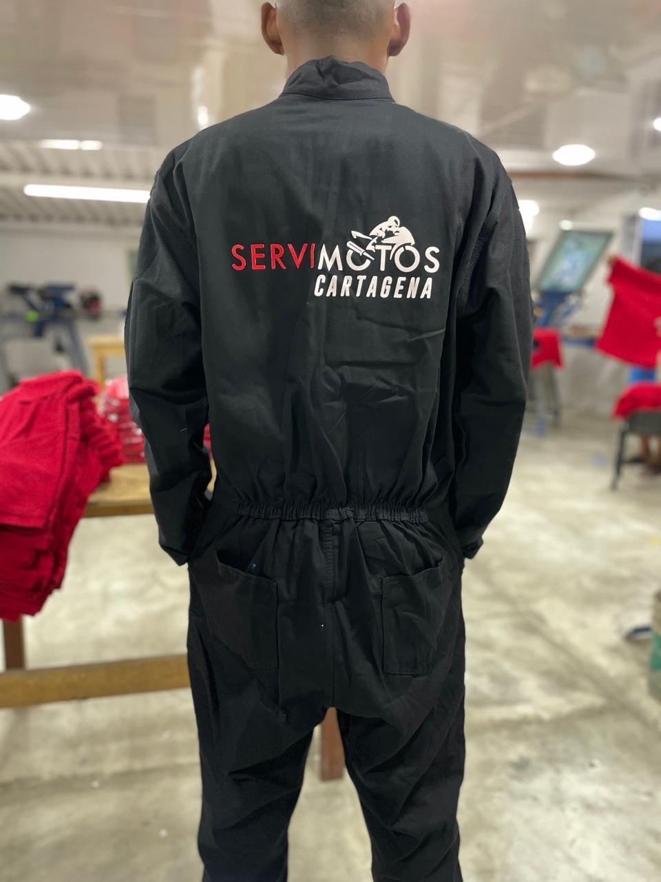 Overol Personalizado en Tela Drill