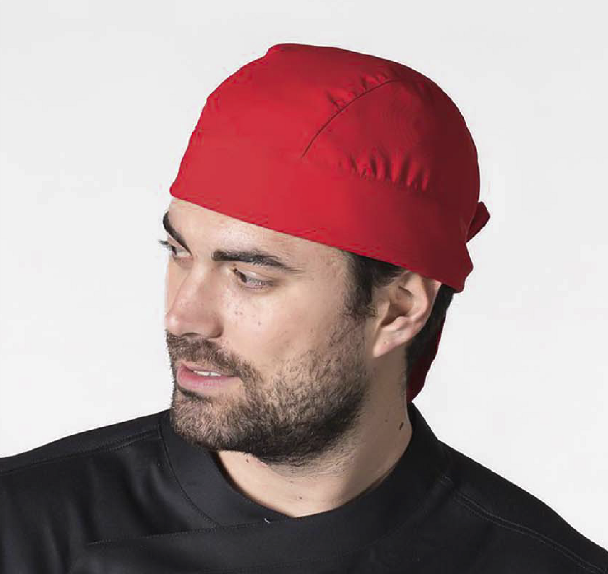 Bandana personalizada en tela drill con cierre ajustable, ideal para campañas promocionales, dotaciones empresariales, uso institucional y eventos al aire libre – Stamparbq Tiltex.