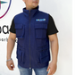 Chaleco drill con 8 bolsillos, chaleco multiusos para trabajo, outdoor, uso industrial, pesca, senderismo, diseño tipo safari, chaleco resistente.