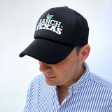 Gorra camionera personalizada con parte trasera en malla, ideal para campañas publicitarias, eventos corporativos y visibilidad de marca en exteriores – Stamparbq Tiltex.